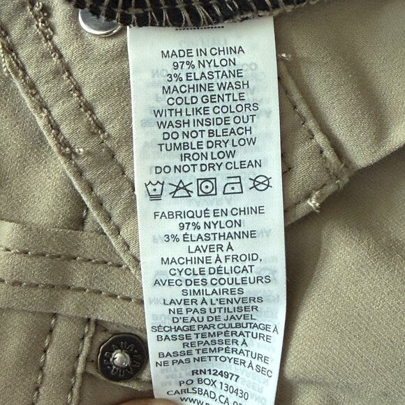 Prana Pants Mens 32Wx32L Brown Slim Fit Hiking Outdoor Adventure - Excel. Cond. - Picture 8 of 13